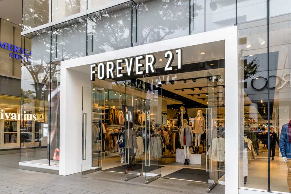 Forever 21 storefront