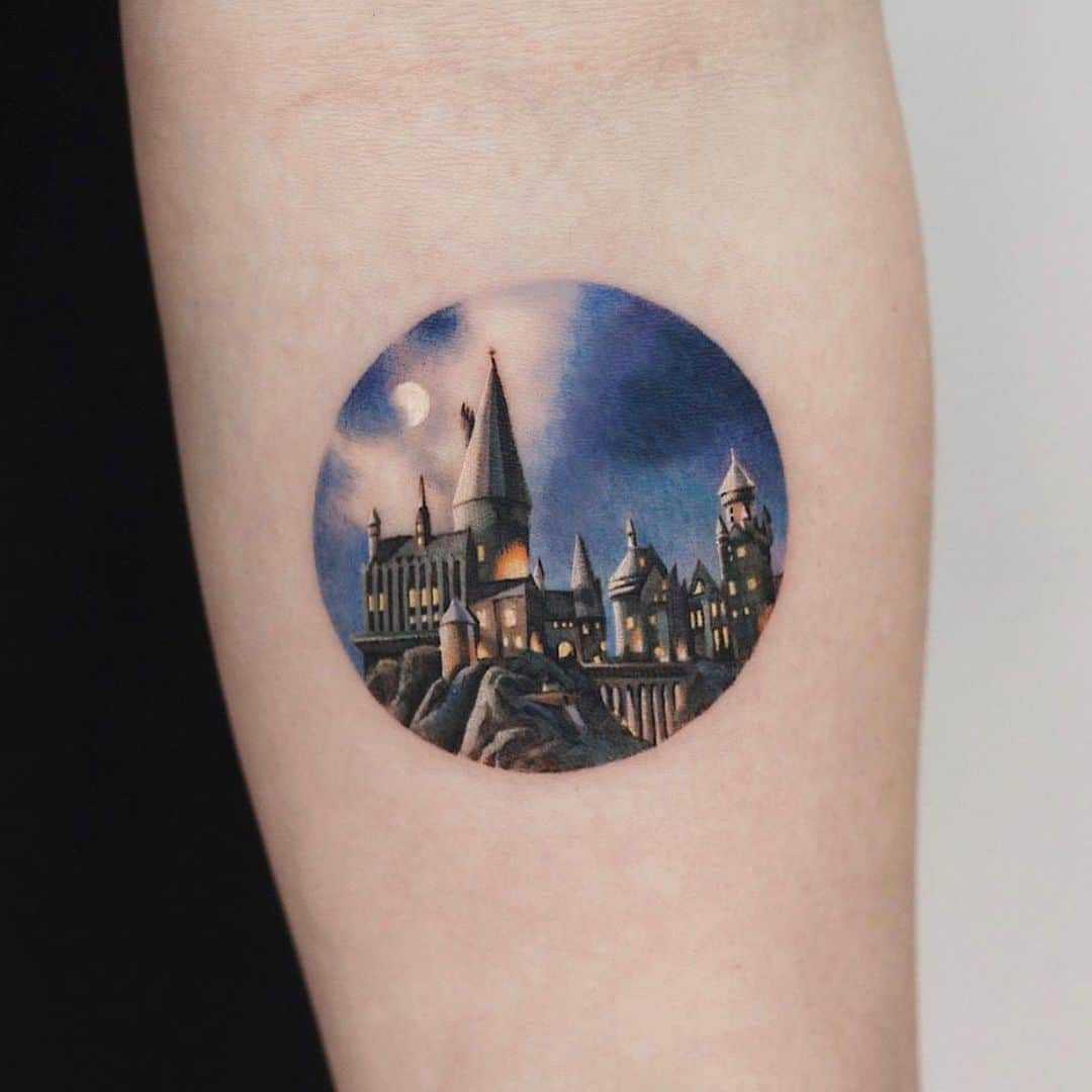 50 Stupefyingly Magical Harry Potter Tattoo Concepts | instasave CI1Fy0Rhb 1 1