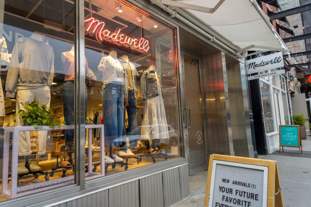 madewell display window