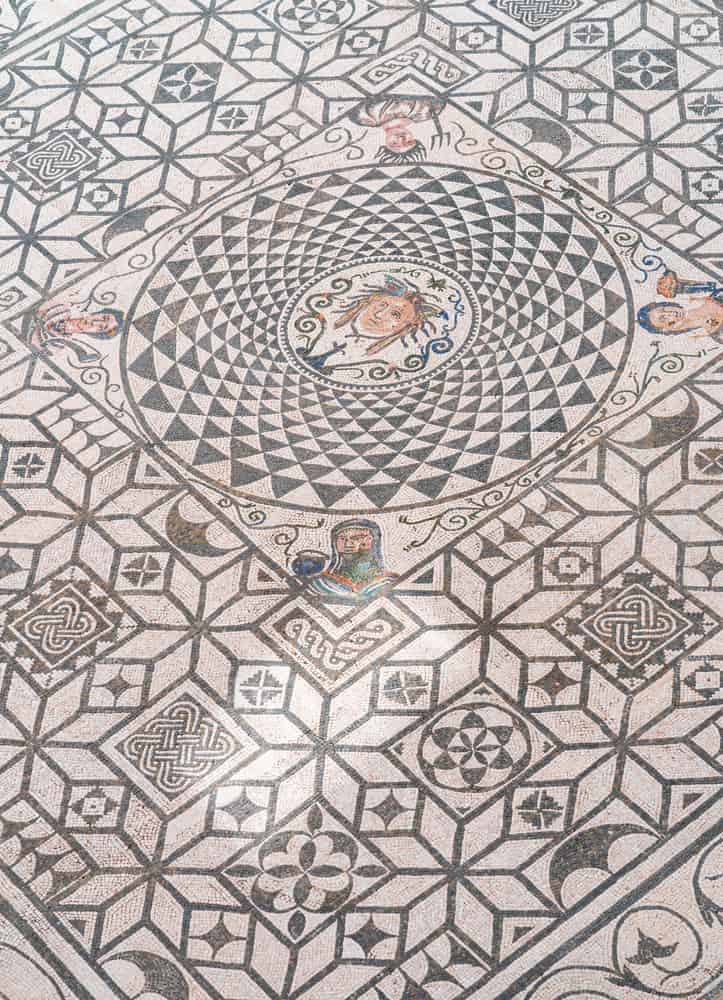 medusa floor mosaic