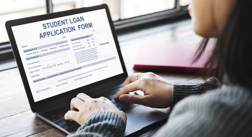 student loan application form