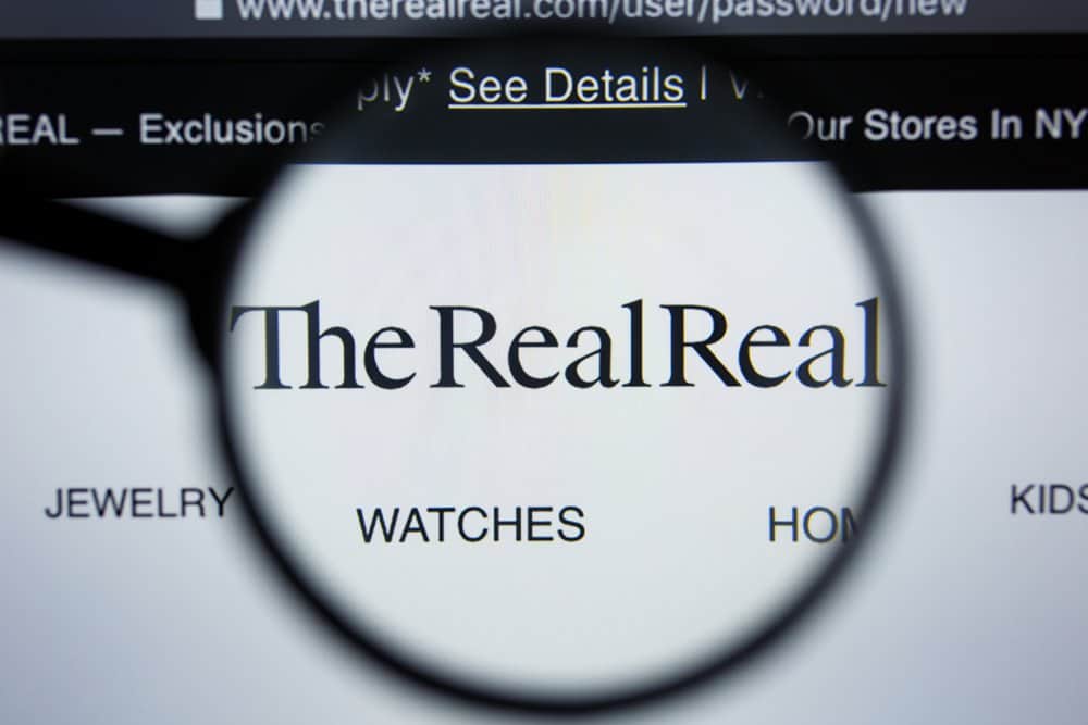 therealreal website logo