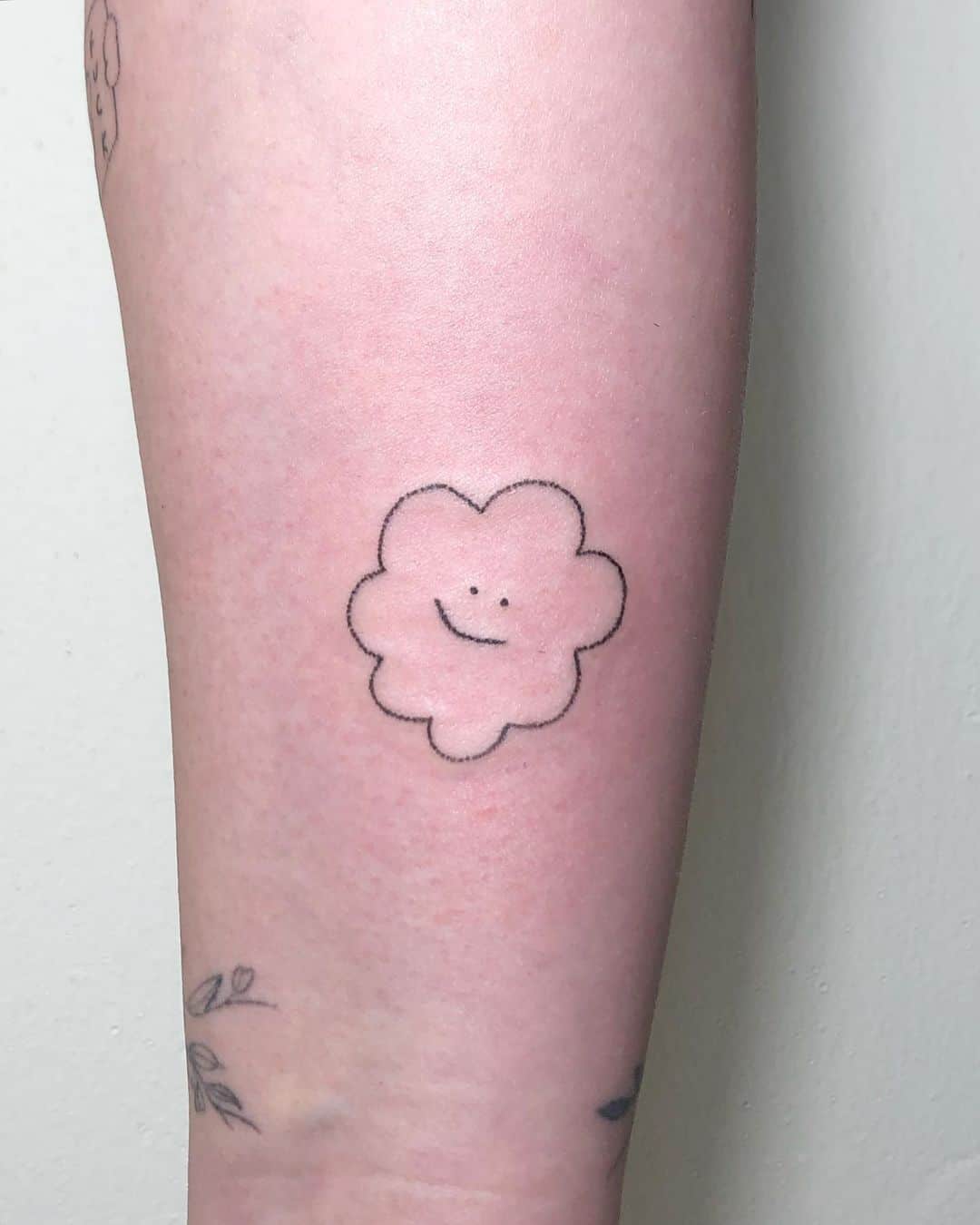 50+ Stick and Poke Tattoo Design Concepts | Happy Cloud