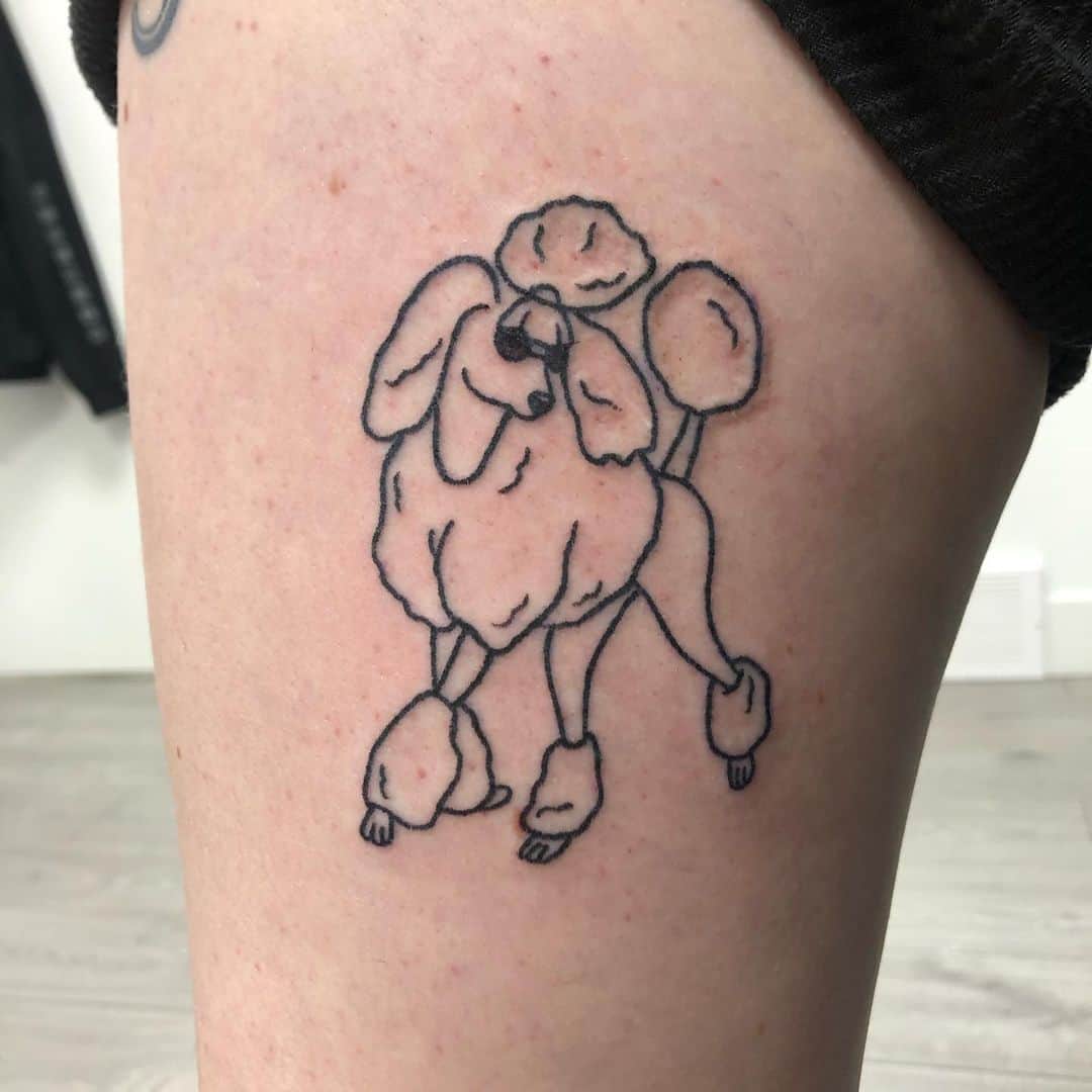 50+ Stick and Poke Tattoo Design Concepts | Poodle