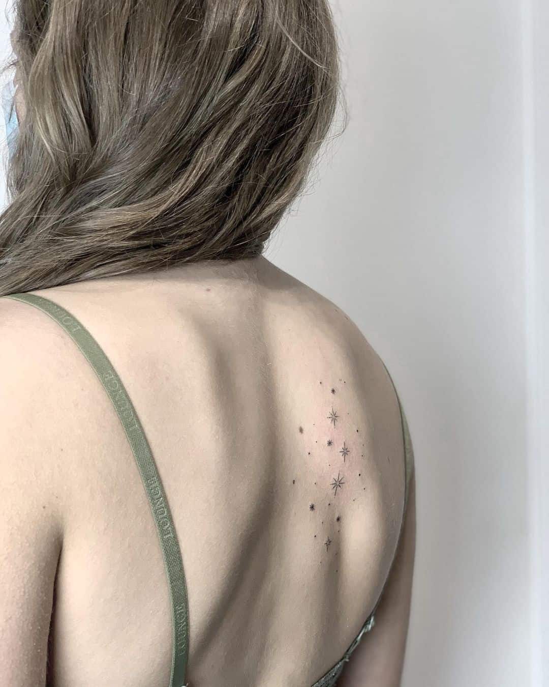 50+ Stick and Poke Tattoo Design Concepts | Tiny Stars