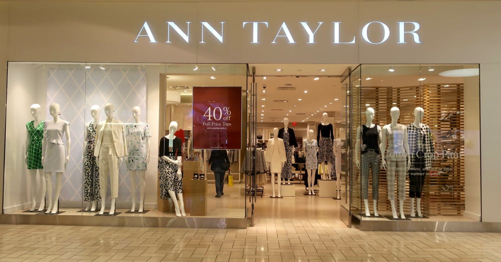 ann taylor storefront