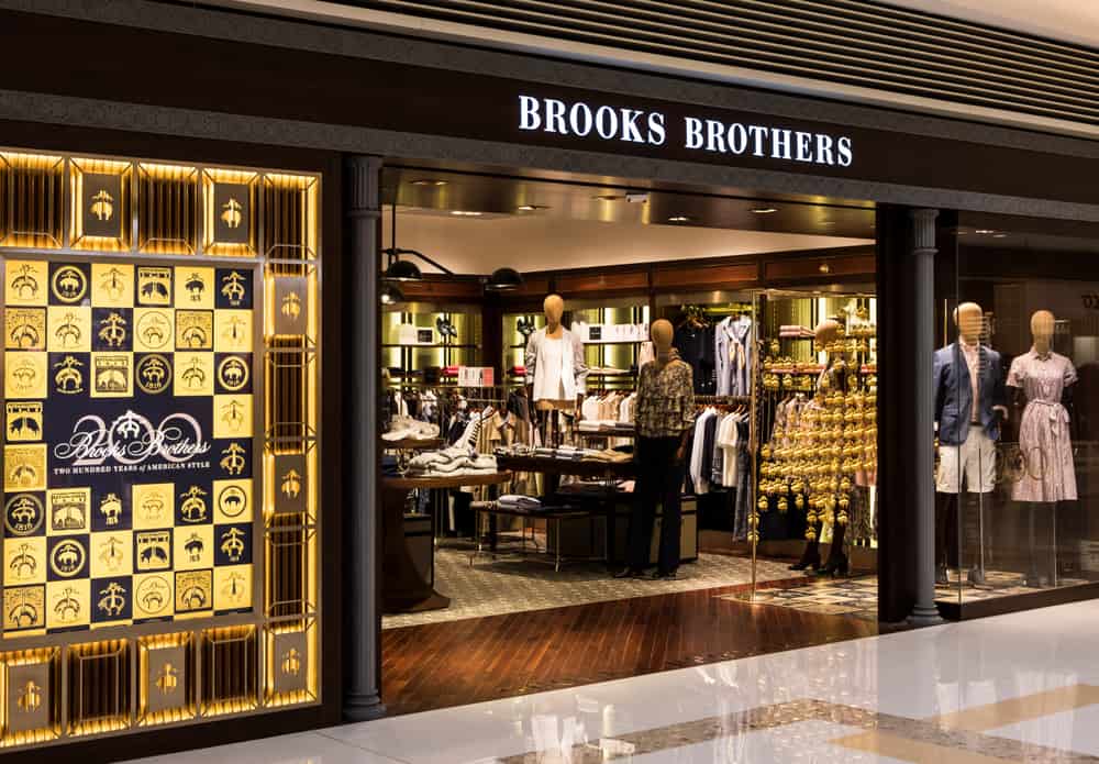 brooks brothers store entrance