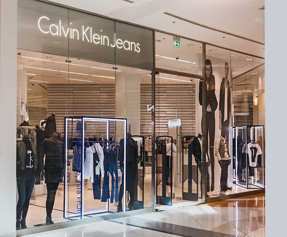 calvin klein storefront