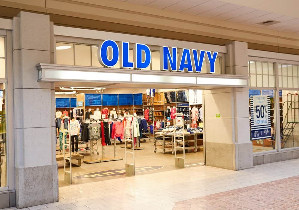 old navy storefront