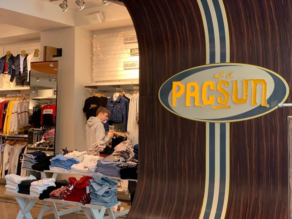 pacsun clothing store