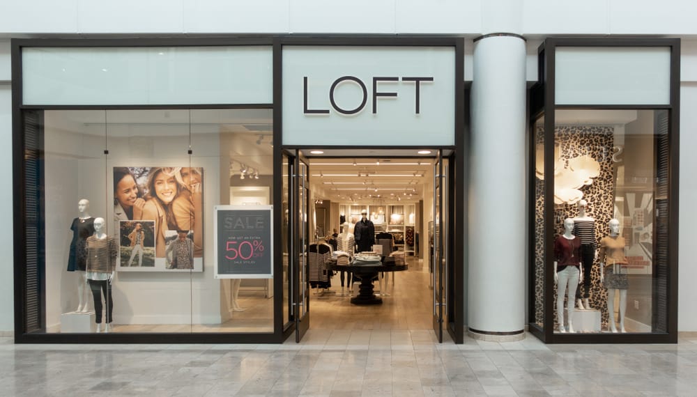 loft storefront shopping mall