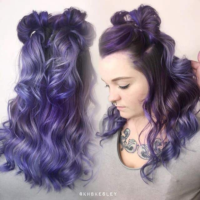 50 Beautiful Purple Hair Ideas Worth Trying Right Now Beauty Mag